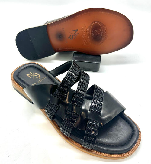 Sandale -L’Épuré – Torsadée minimaliste en cuir